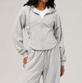 ESSENTIAL Grey Zip
