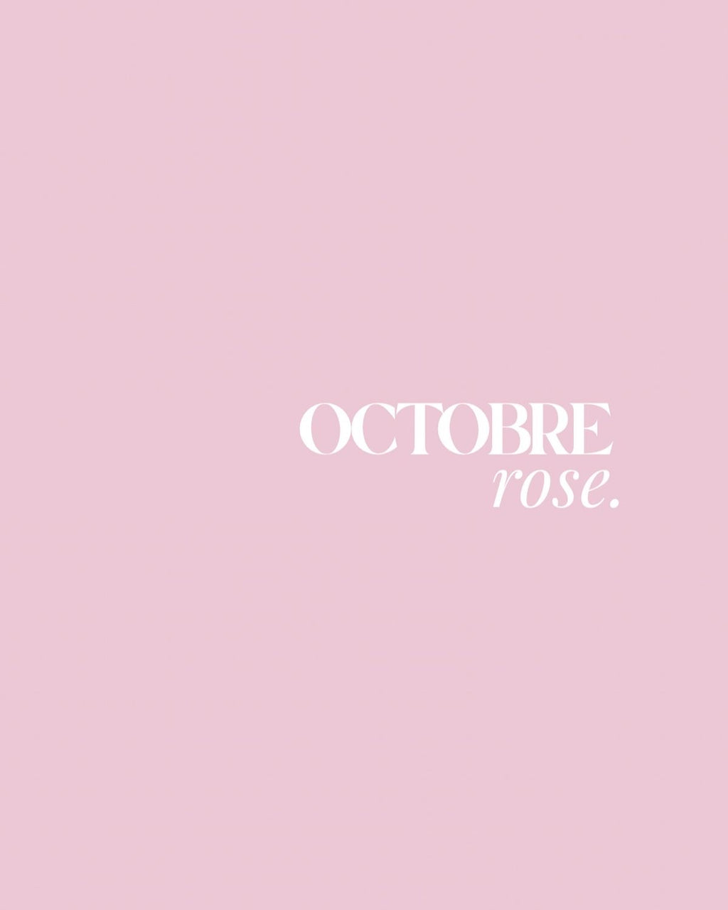 Pink Ribbon - LIMITED ÉDITION